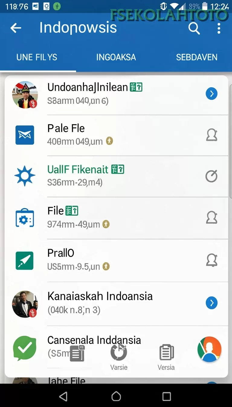 Cuplikan layar BETWIN188 — menu navigasi